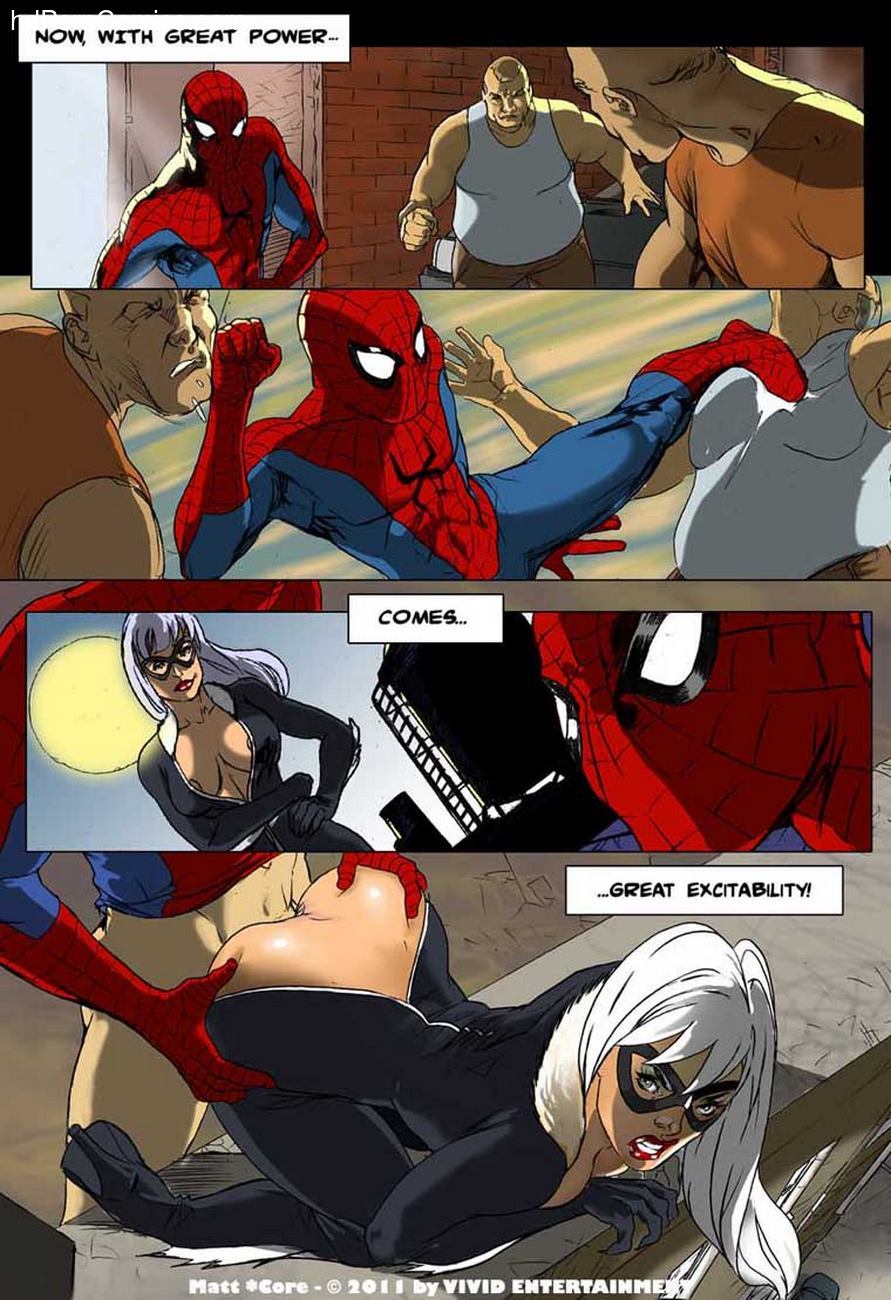 Comic xxx spiderman