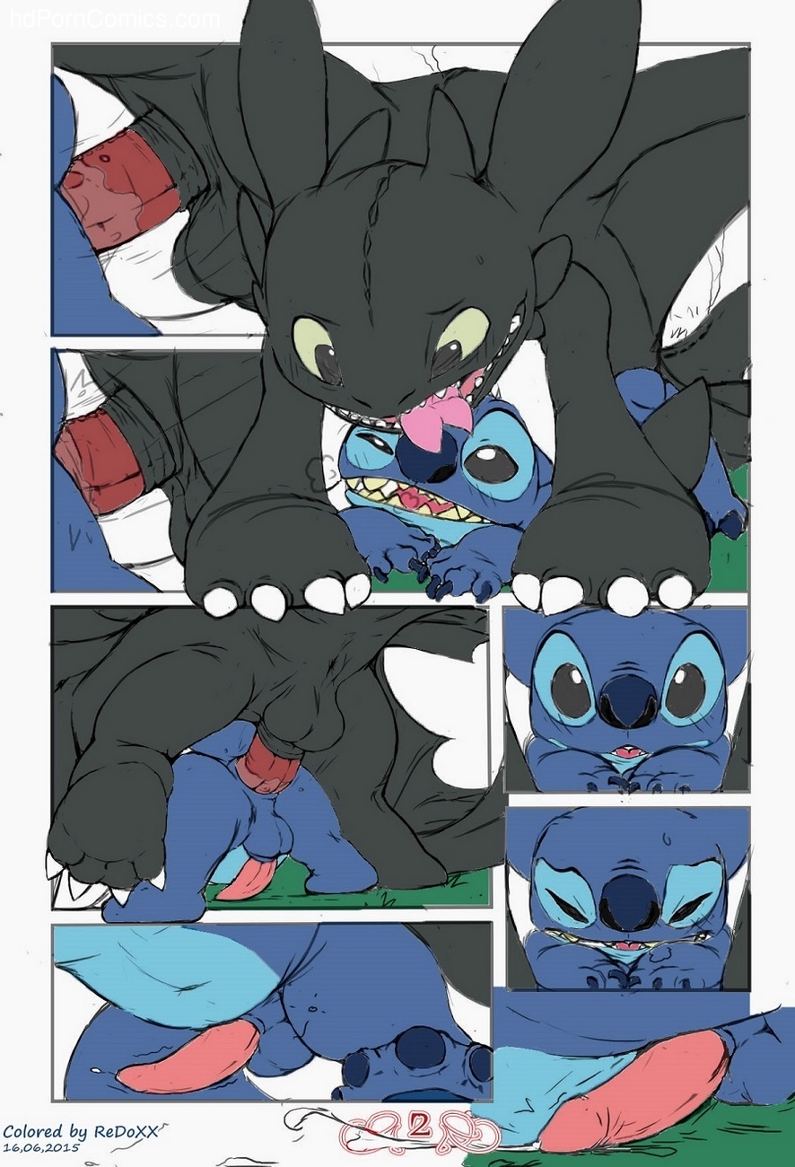 Stitch vs Toothless Sex Comic - HD Porn Comics