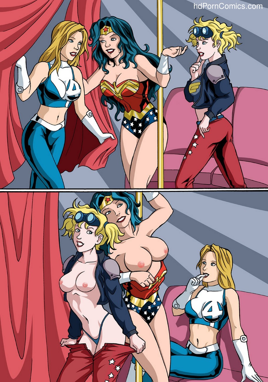 Heroinessex - Stripping Heroines Sex Comic - HD Porn Comics