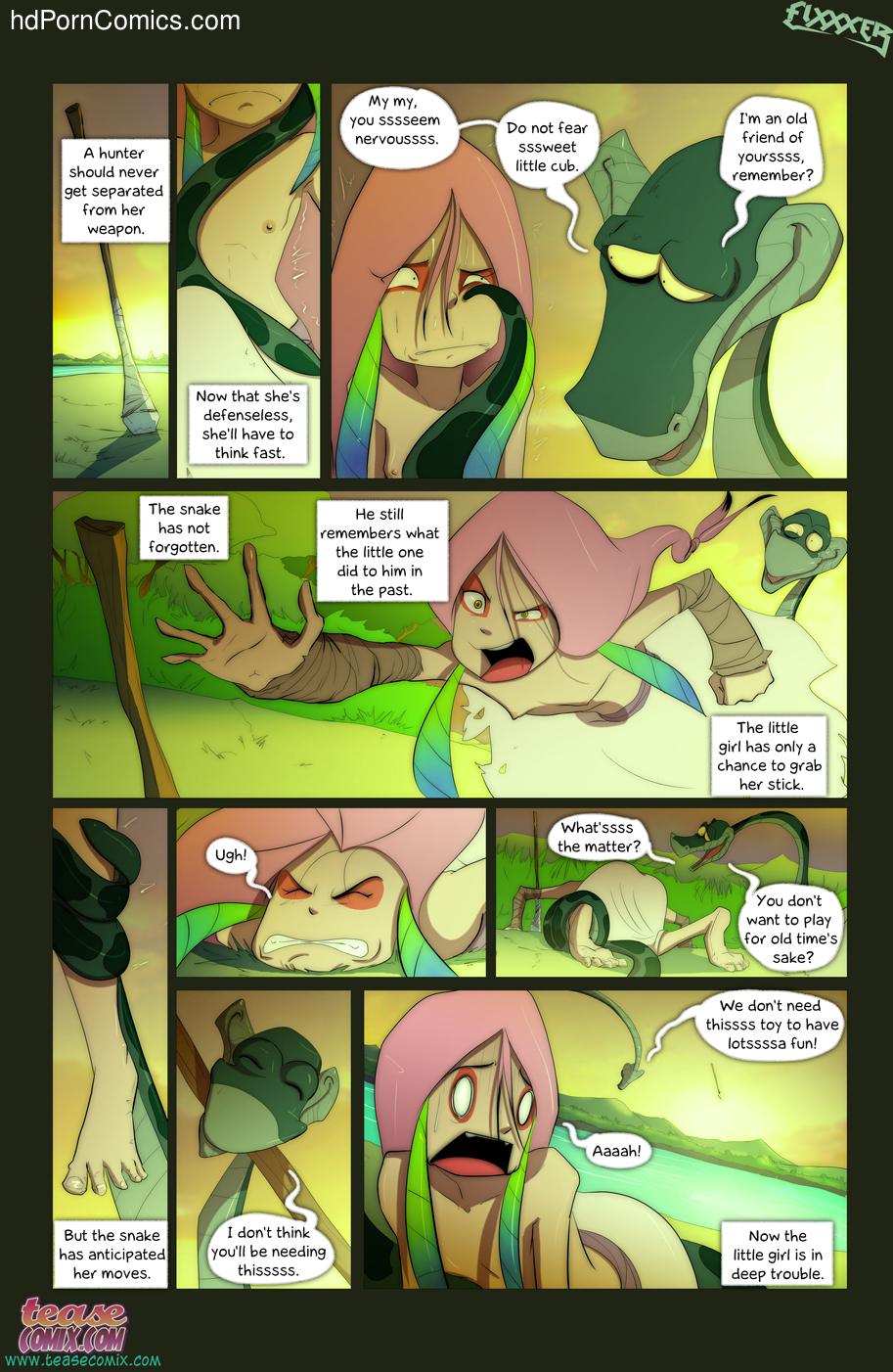 Anthro Snake Porn - TeaseComix â€“ Of The Snake and the Girl-2 free Porn Comic - HD Porn Comics