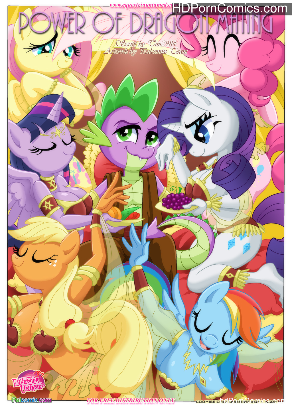 1024px x 1431px - The Power Of Dragon Mating (My Little Pony) free Porn Comic - HD ...