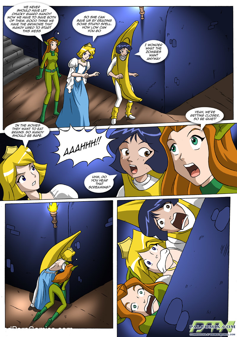 Totally Spies - Zombies are like, so well hung free Porn Comic â€“ HD Porn  Comics