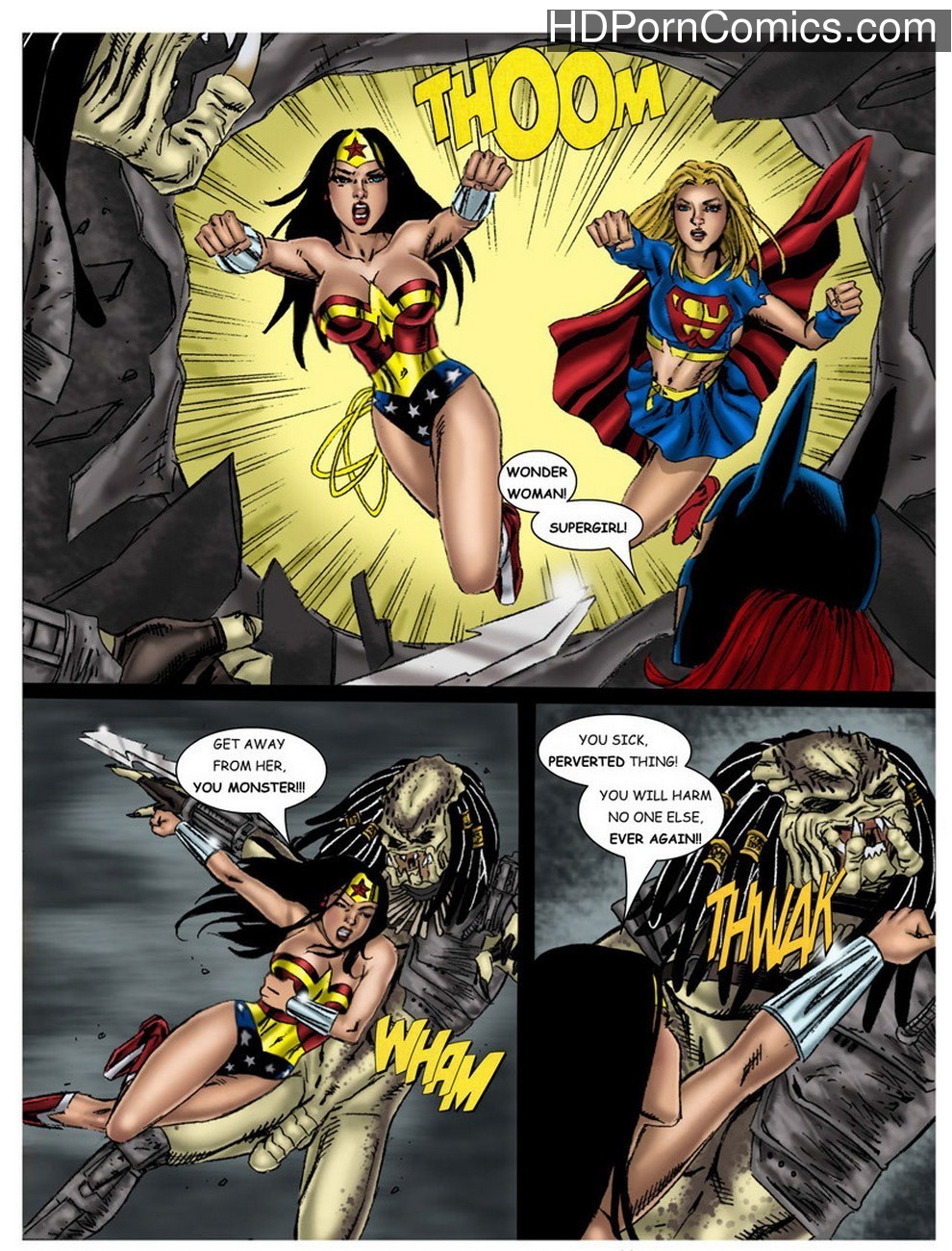Supergirl Justice League Cartoon Porn - Vandalized XXX (Wonder Woman) - ChoChoX.com - xxx wonder ...