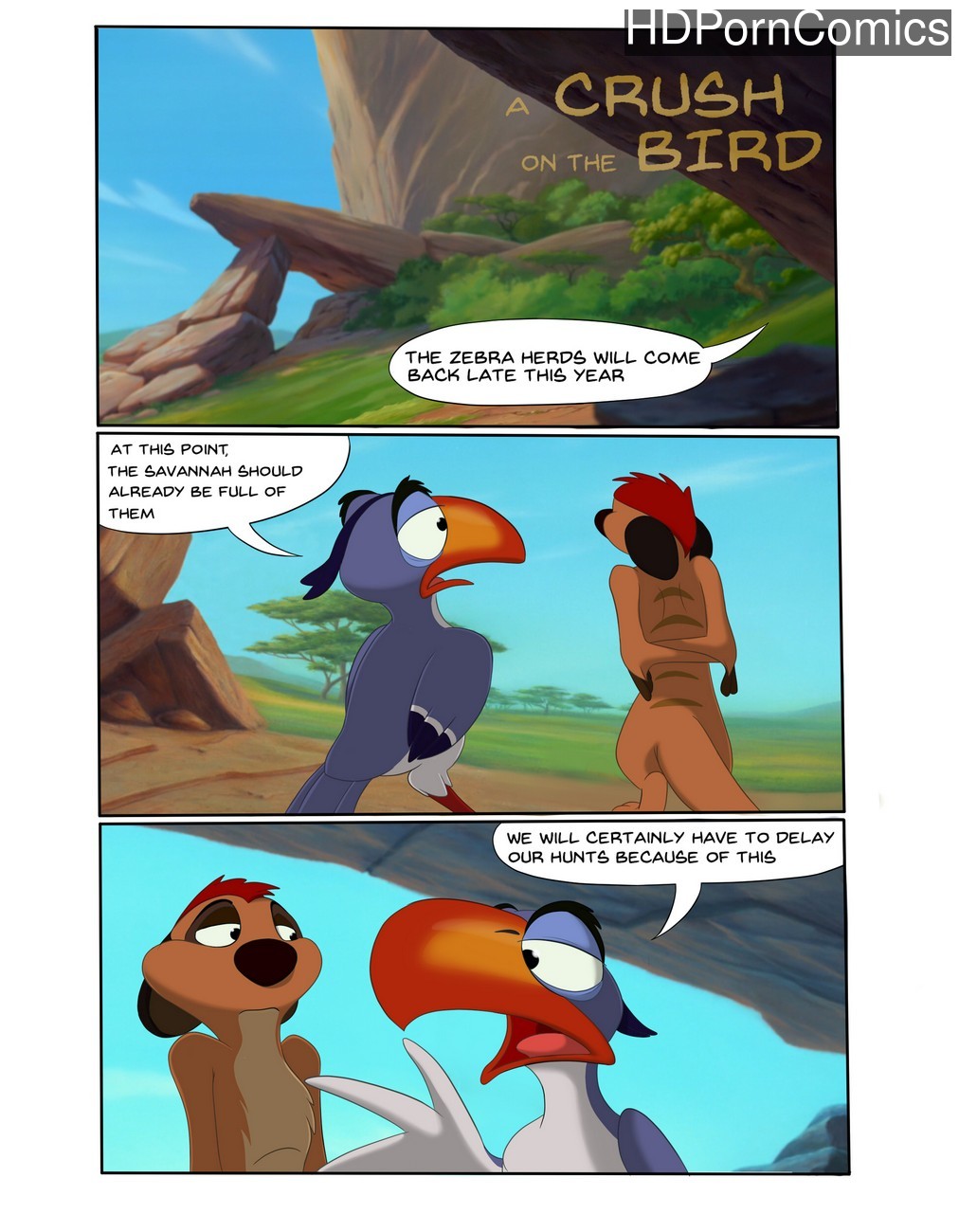 Bird porn comics