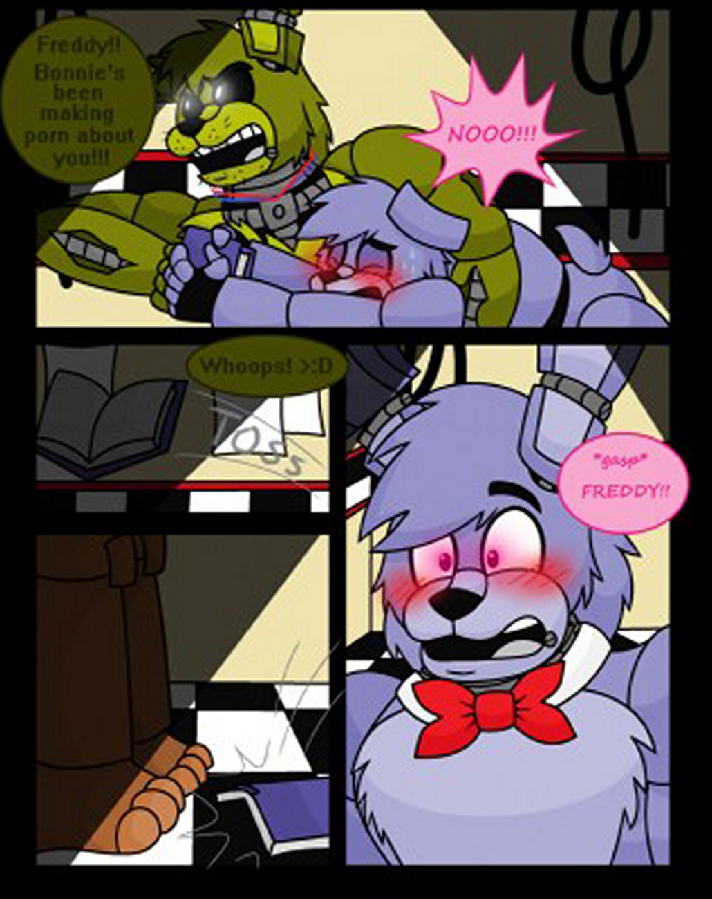Bonnie x freddy comic porn