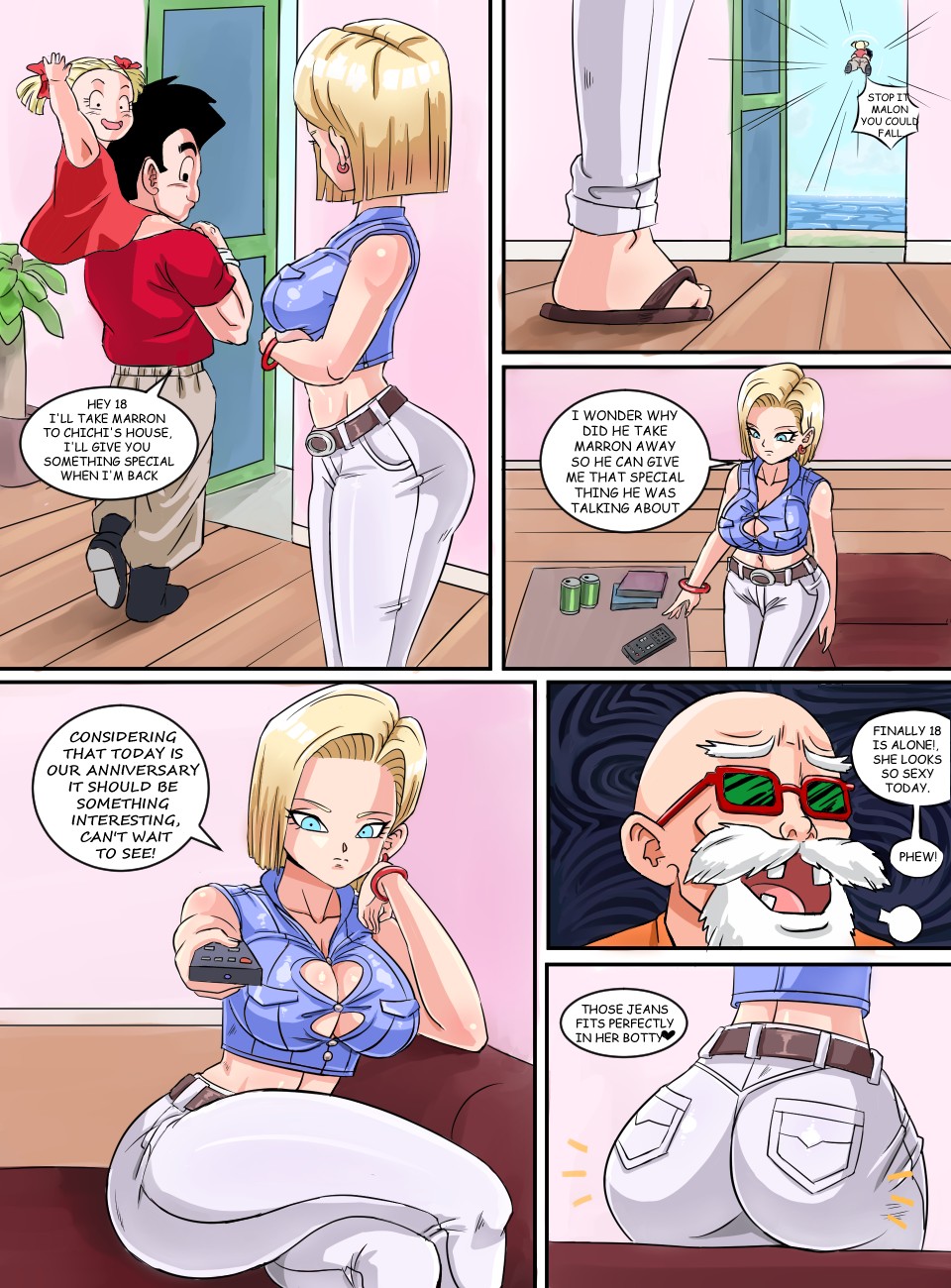 960px x 1300px - Android 18 Is Alone comic porn â€“ HD Porn Comics