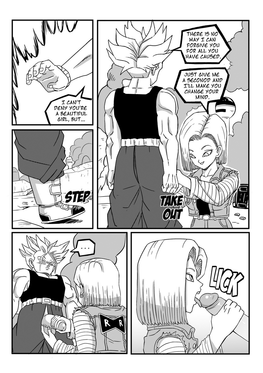 Android 18 Porn Girl - Android 18 Stays In The Future comic porn â€“ HD Porn Comics
