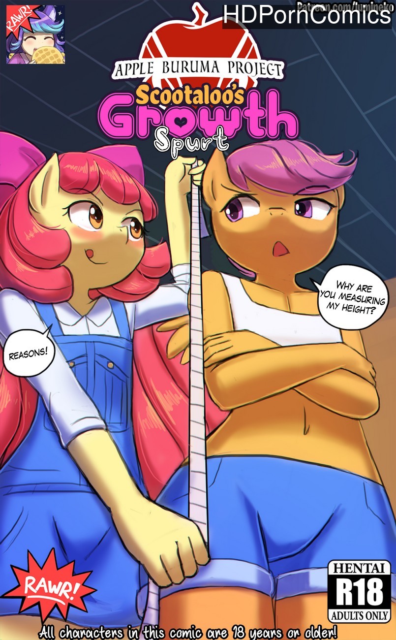 Sexy My Little Pony Comic - Apple Buruma Project 1 - Scootaloo's Growth Spurt comic porn - HD Porn  Comics