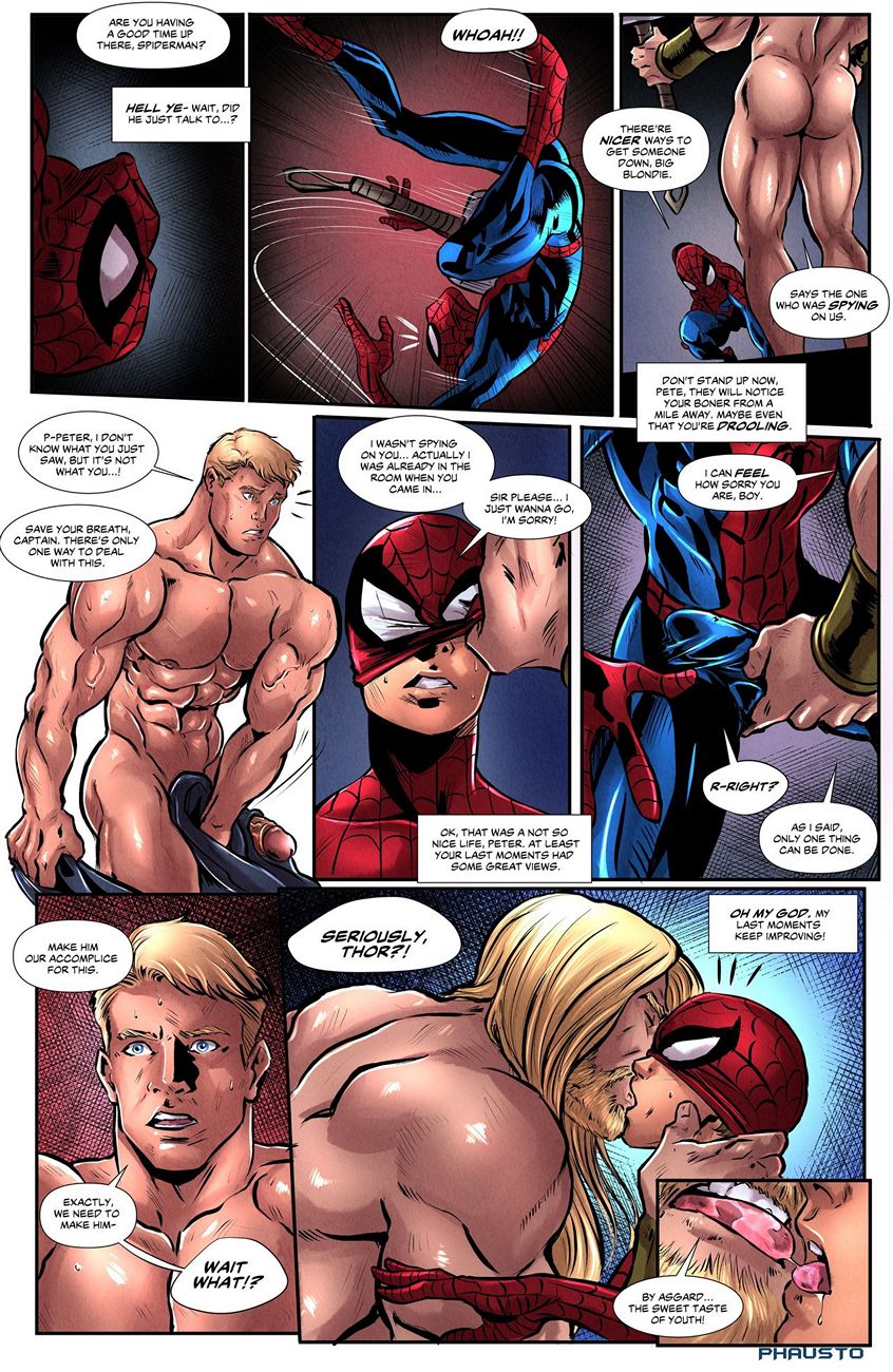 The Avengers Gay Porn Captions - Avengers 1 comic porn | HD Porn Comics