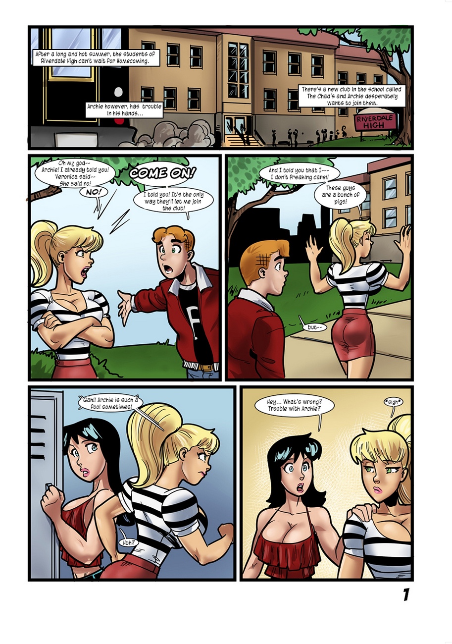 Archie Comics Porn Impregnated - Betty And Veronica (Edit) comic porn - HD Porn Comics