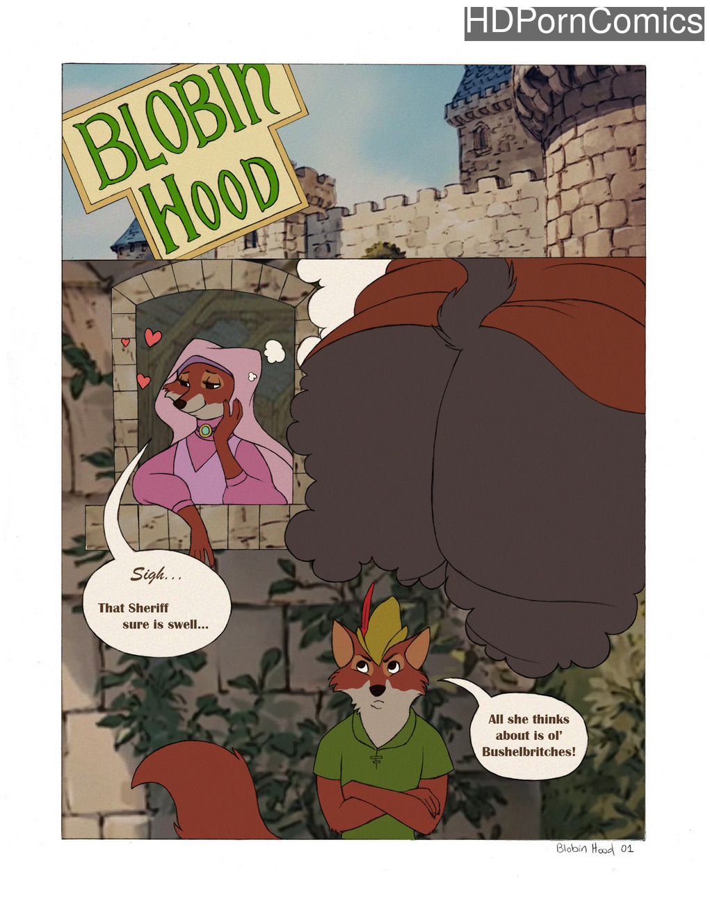 Cartoon Porn Robin Hood - Blobin Hood 1 comic porn - HD Porn Comics