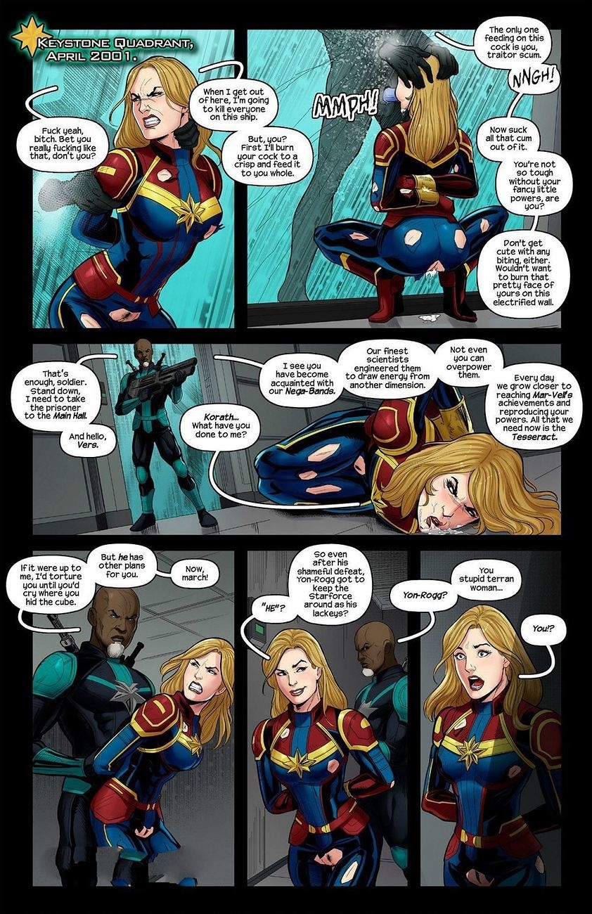 Captain Marvel - Accused comic porn | HD Porn Comics