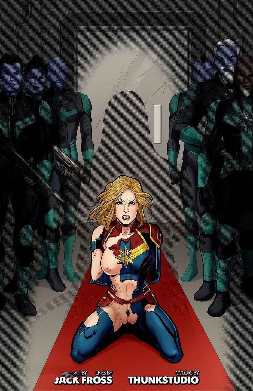 Captain marvel bondage