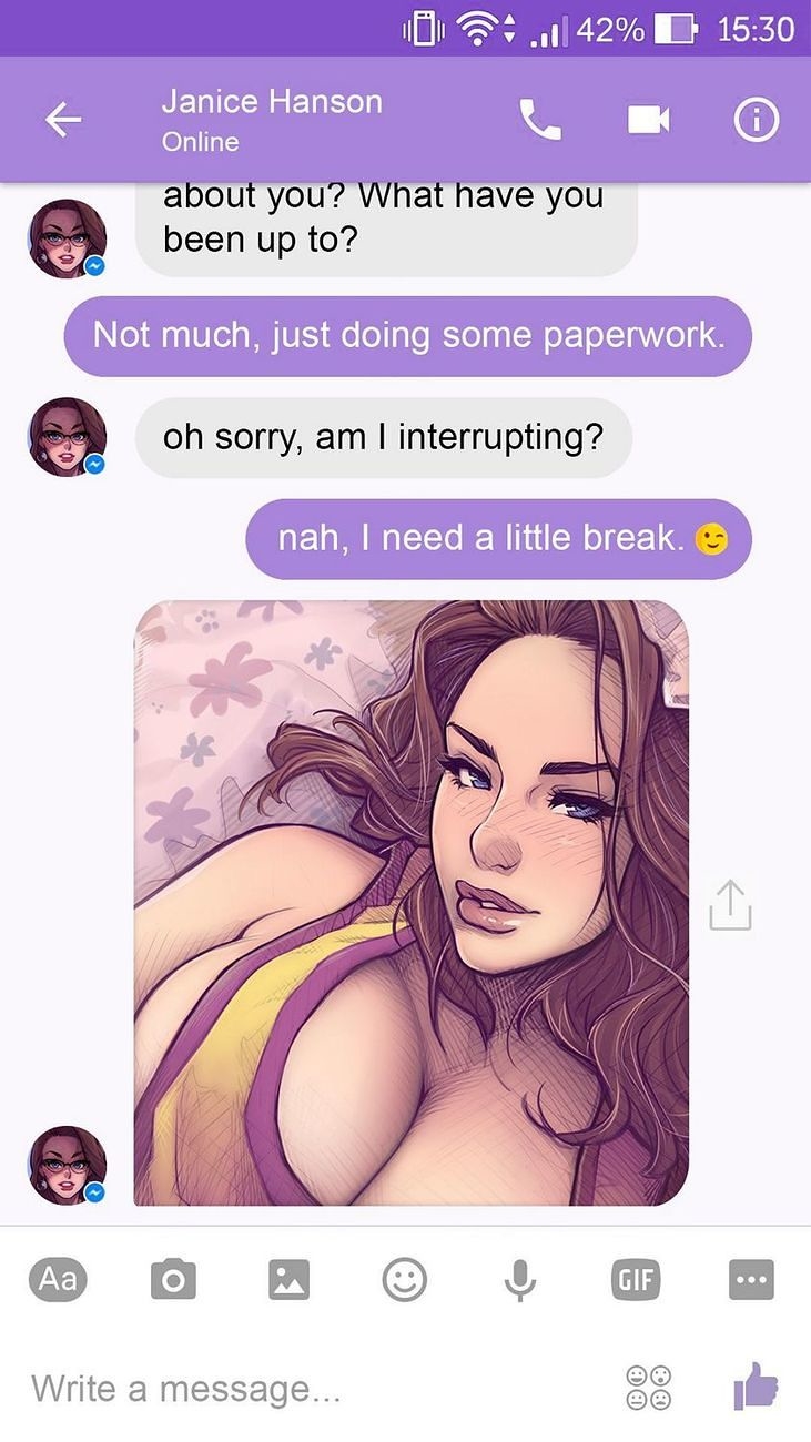 Online porn chat
