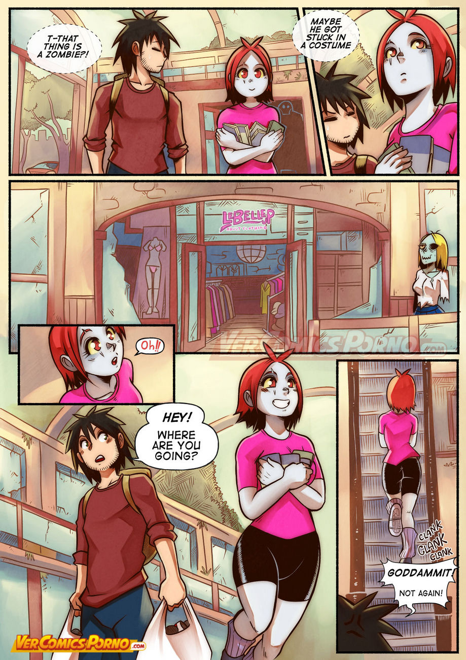 Cherry Road 3 - Shopping With A Zombie comic porn | HD Porn Comics