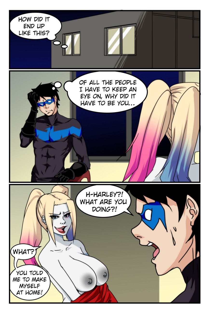 Dick N Harley Quinn comic porn | HD Porn Comics