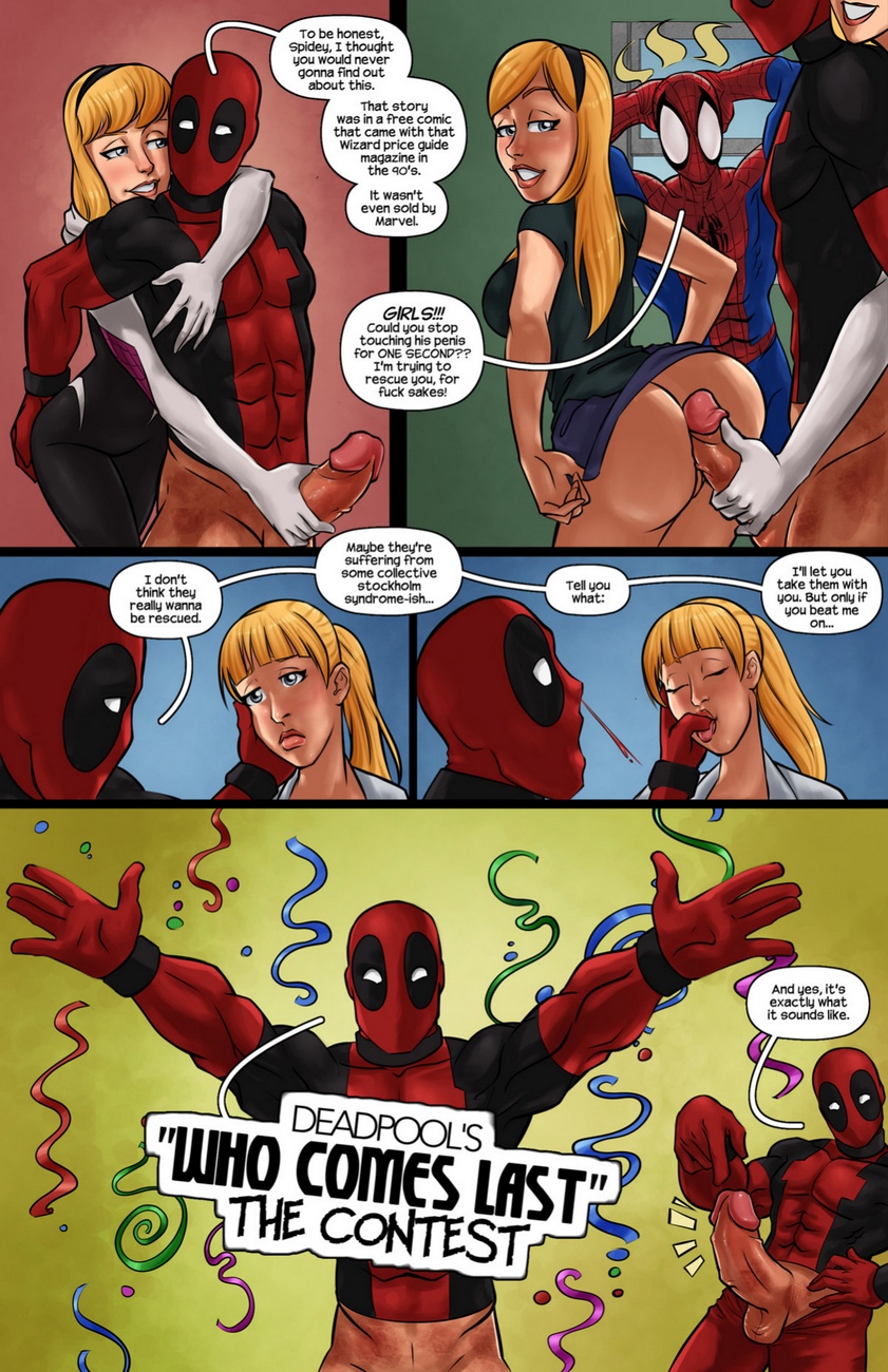 Red Pool Porn - Gwen Stacys Are The Sole Property Of Deadpool comic porn ...