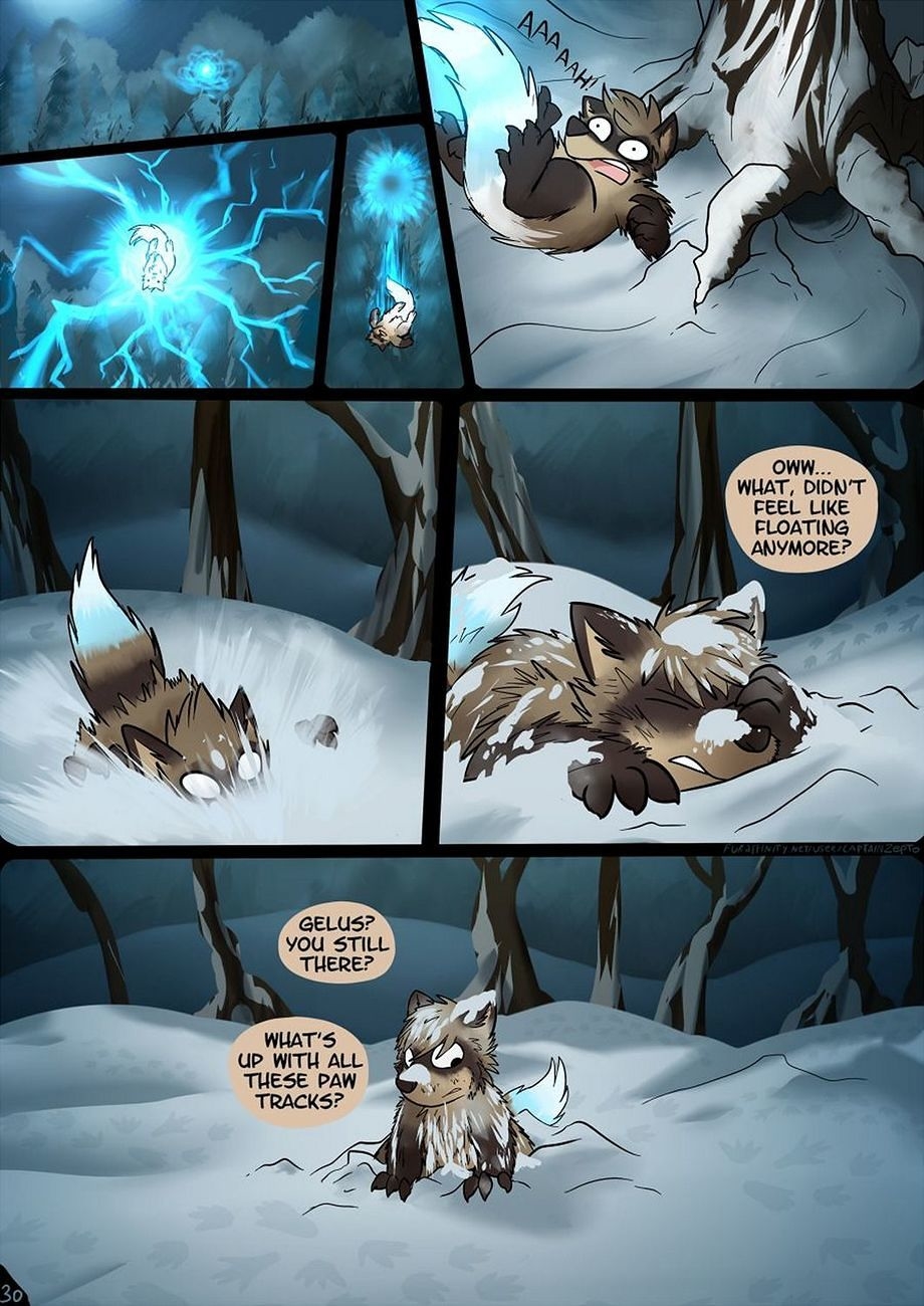 Furry wolf winter porn comic