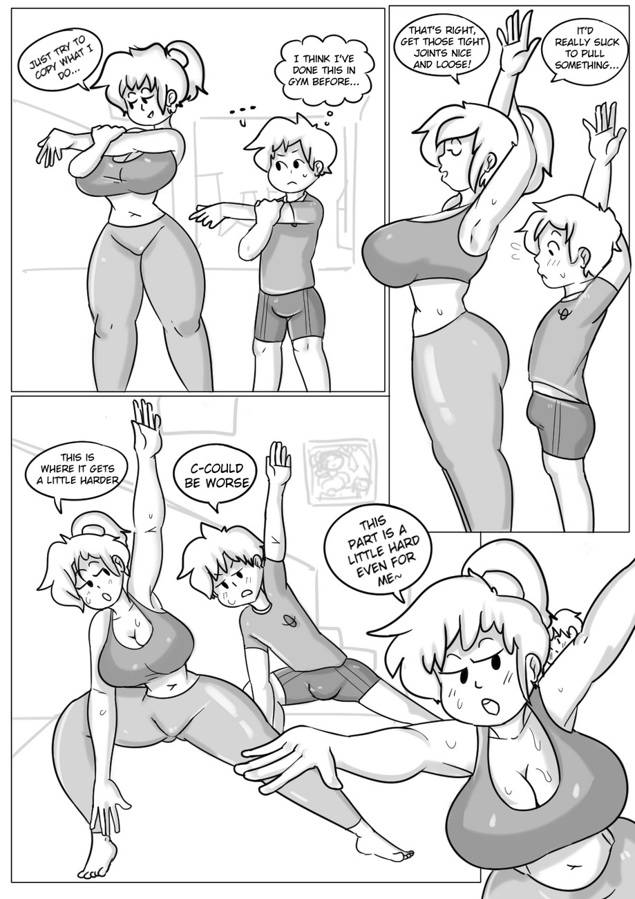 919px x 1300px - Hot Suburban Mom - Yoga comic porn - HD Porn Comics