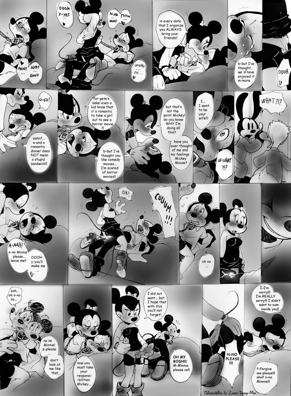 Mickey Mouse Sex Comic