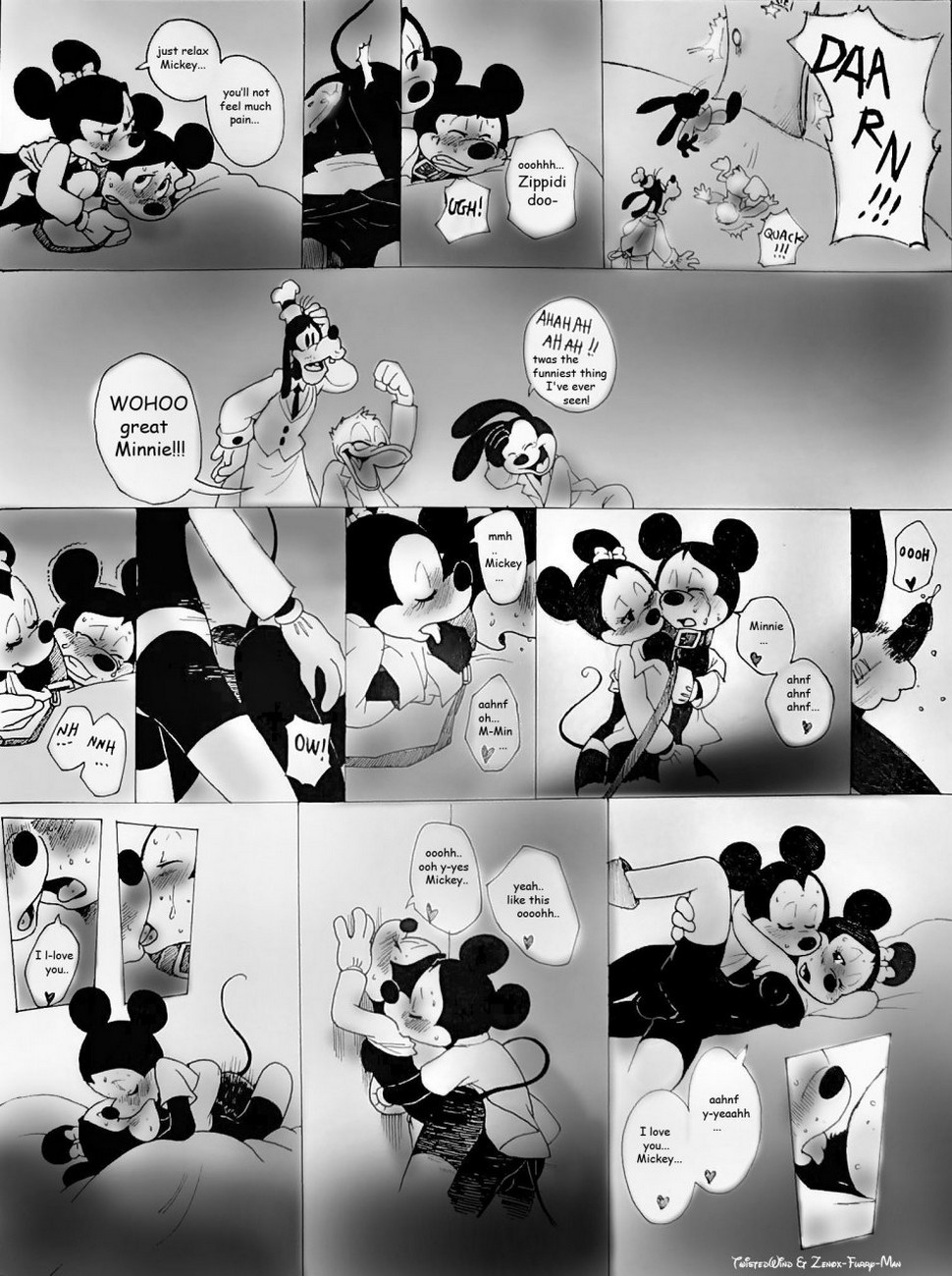 Mickey Mouse Cartoon - House Of Mouse XXX comic porn | HD Porn Comics