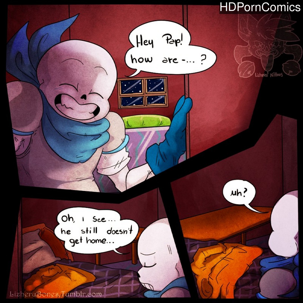 Sans sex comic