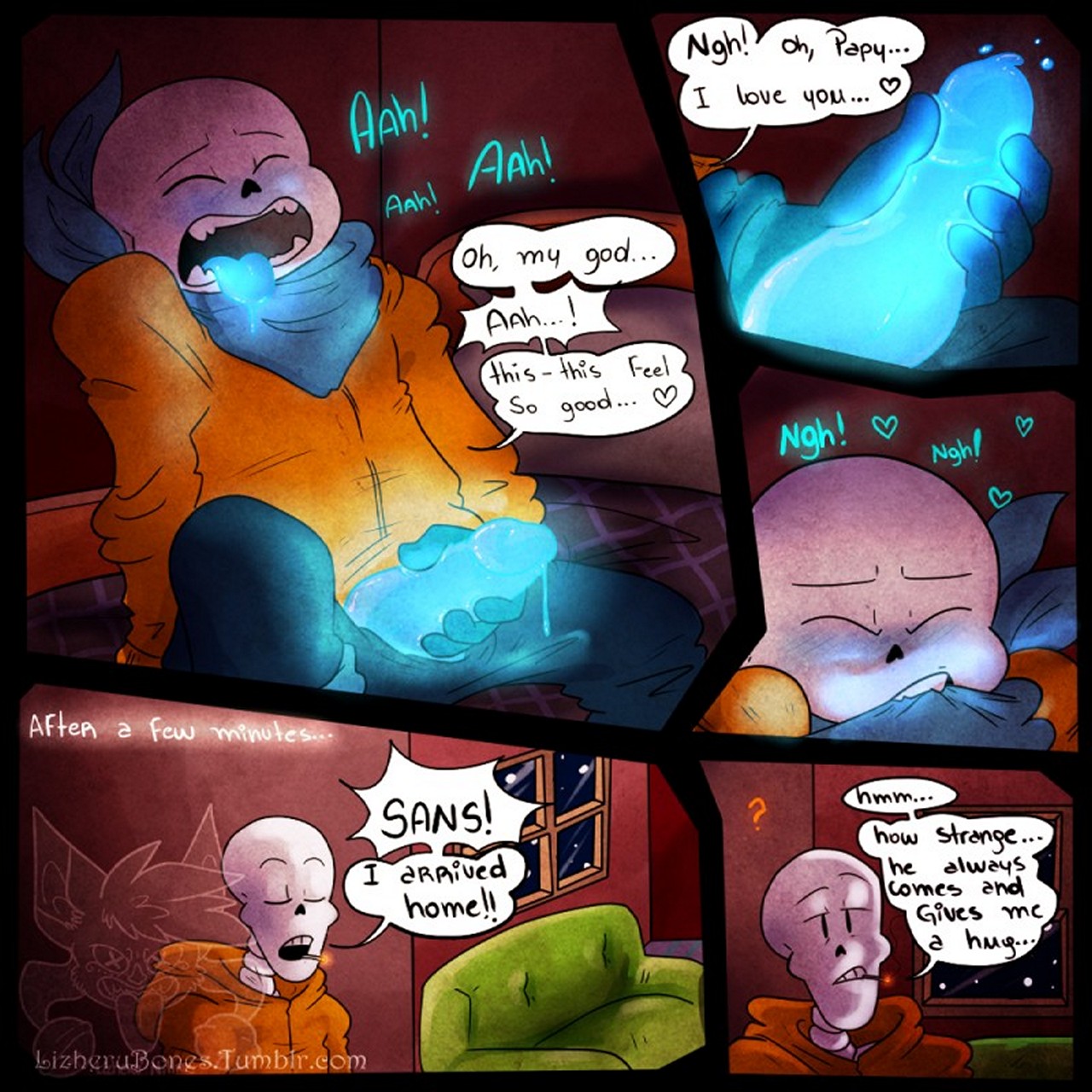 Gay porn undertale sans comic