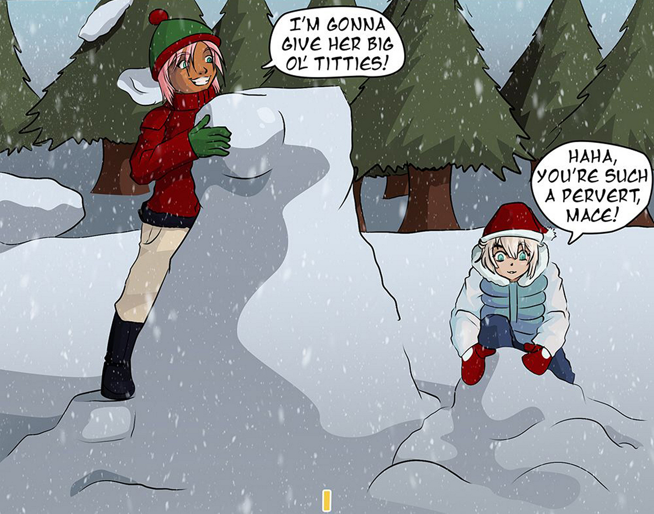 Frosty The Snowman Porn Comics - Krystal Frosty's Winter Wonderland comic porn - HD Porn Comics