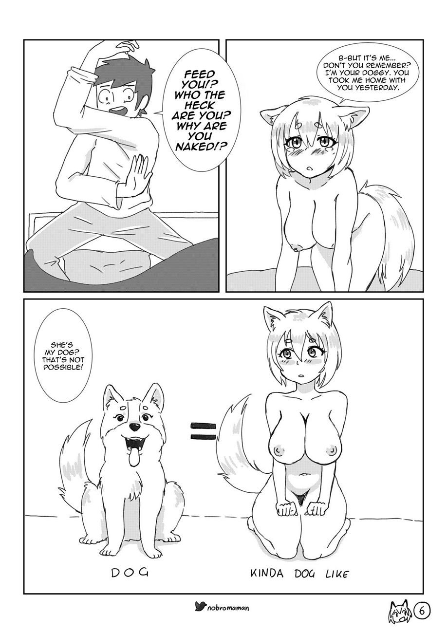 Girl Dog Sex Cartoon - Life With A Dog Girl 1 comic porn - HD Porn Comics
