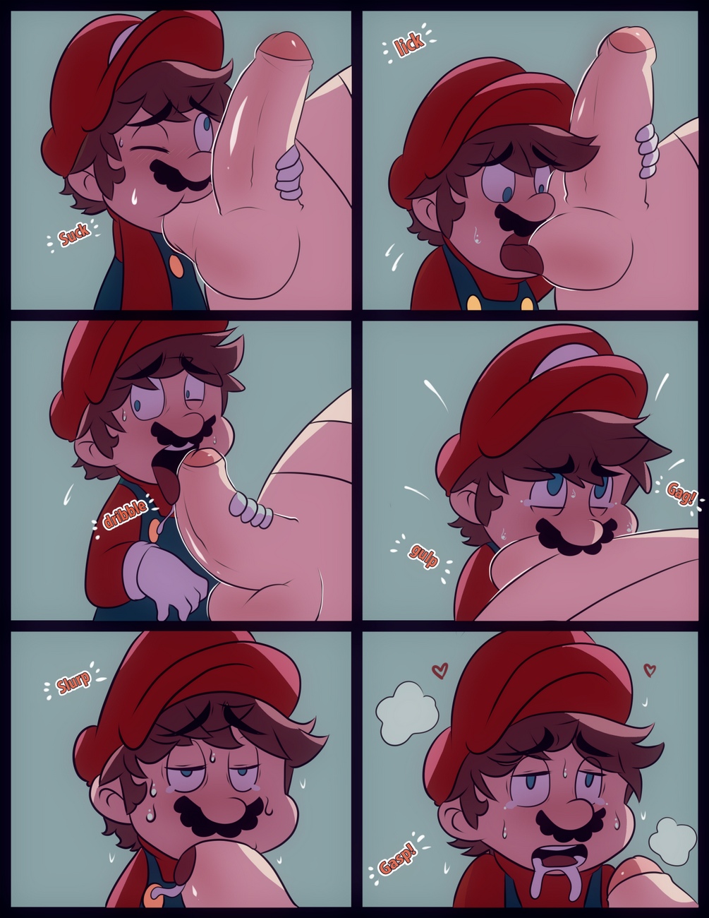 Bowser x mario porn