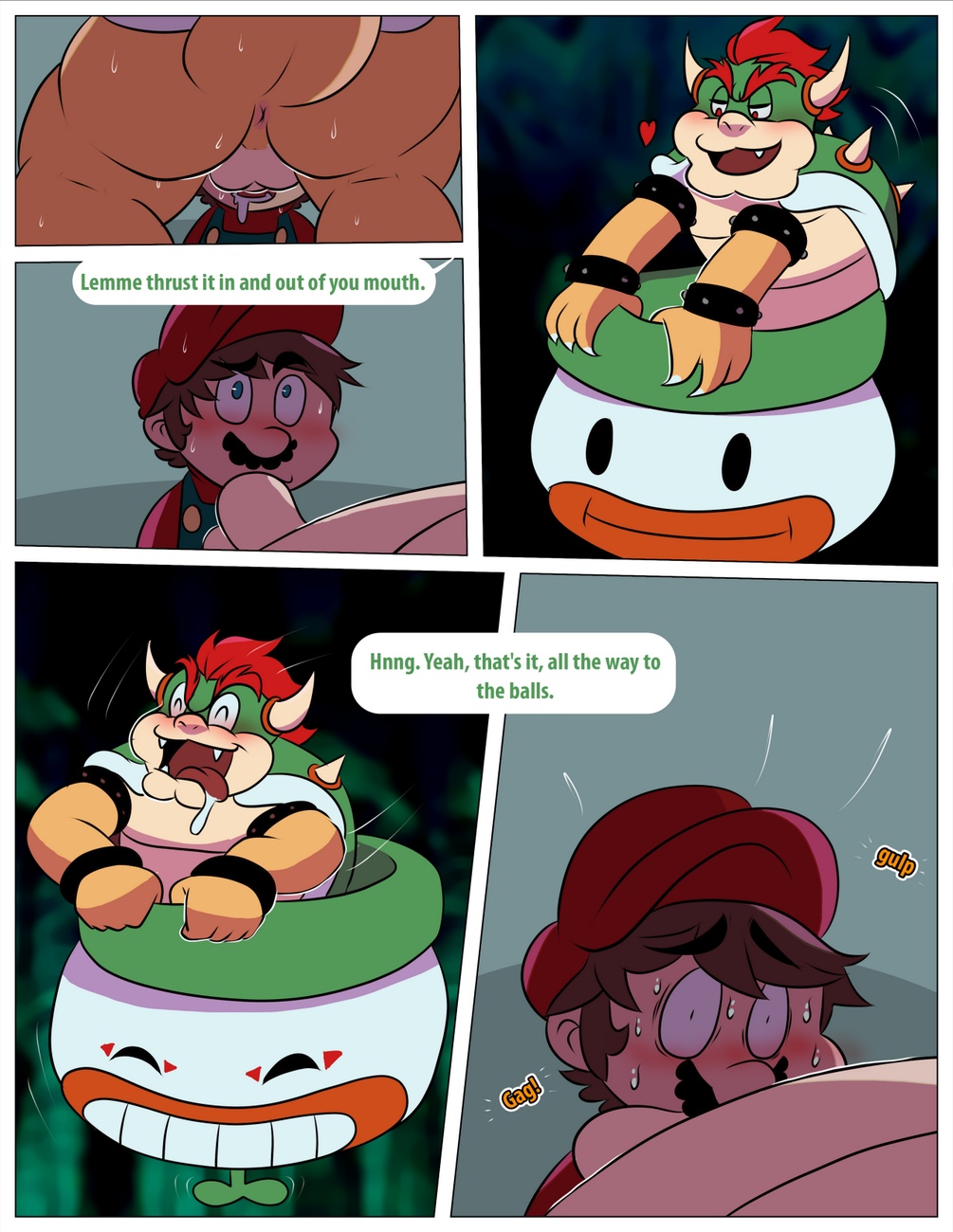 Bowser porn comics