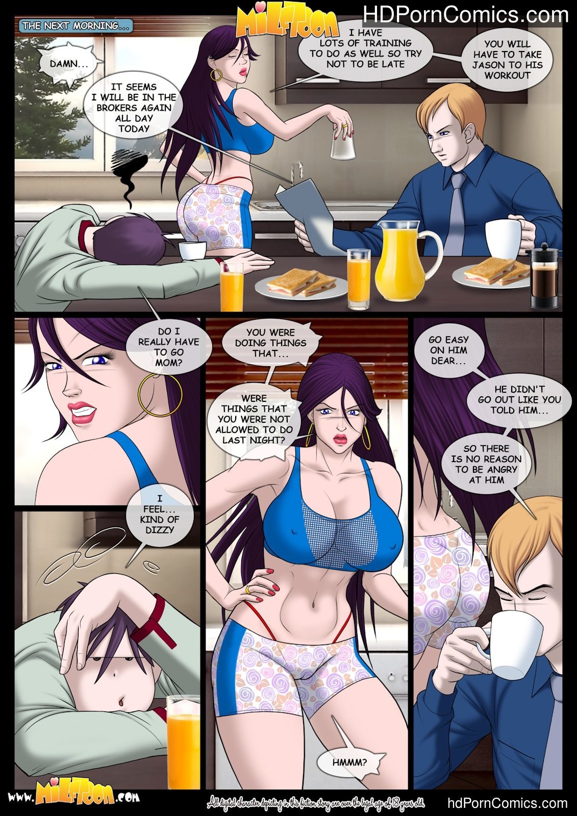 1131px x 1600px - milftoon - After Party 2 New free Cartoon Porn Comic | HD Porn Comics