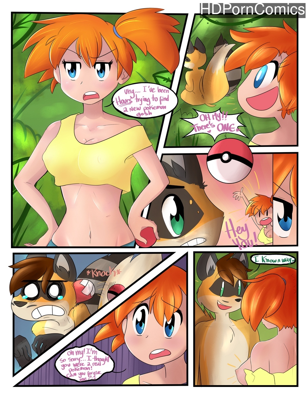 Misty Has Sex With Pokemon - Misty Catches Her Pokemon comic porn - HD Porn Comics
