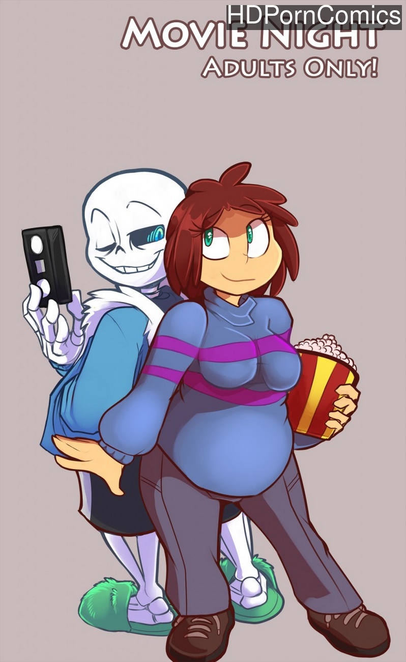 Movie night undertale porn comic