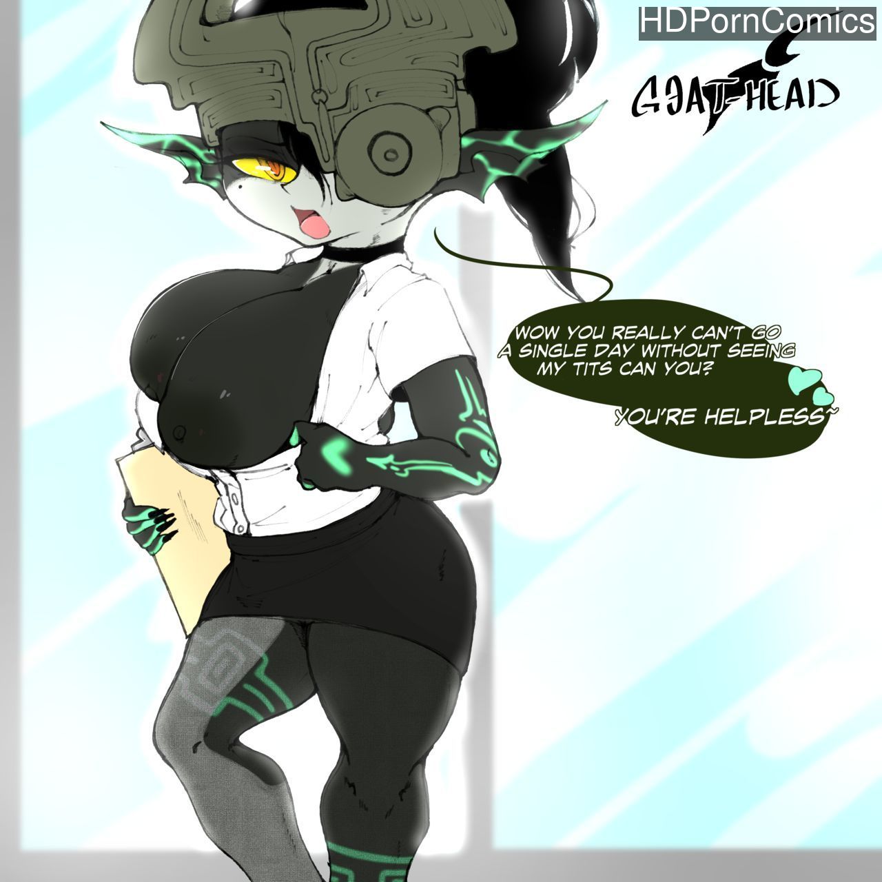 Adult Midna Hentai - Office Midna comic porn â€“ HD Porn Comics