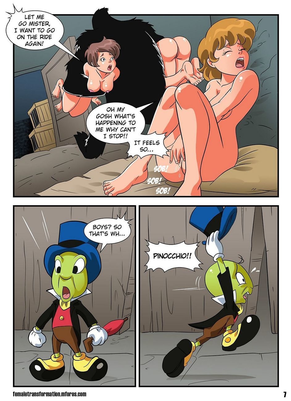 Pinocchio Sex Nude - Pleasure Island comic porn - HD Porn Comics