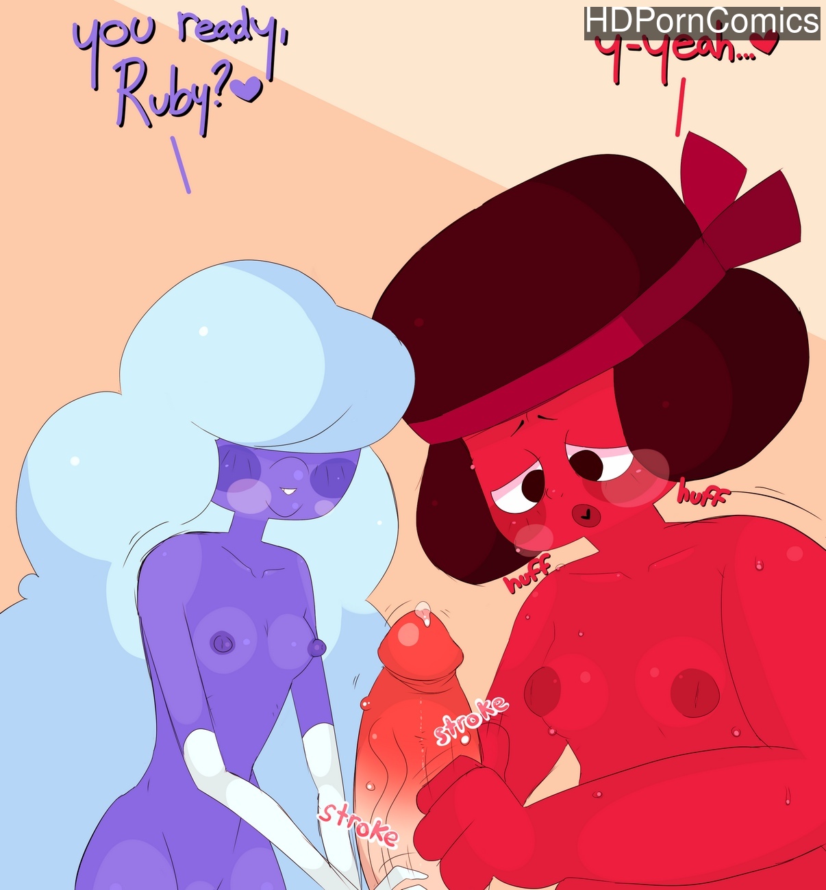1206px x 1300px - Ruby + Sapphire comic porn - HD Porn Comics