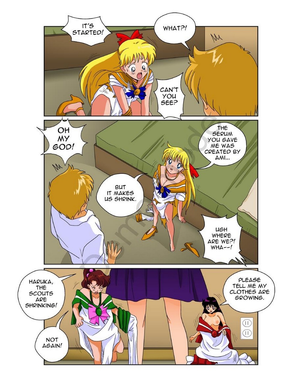 1005px x 1300px - Femdom Penis Shrinking Sailor Moon | BDSM Fetish