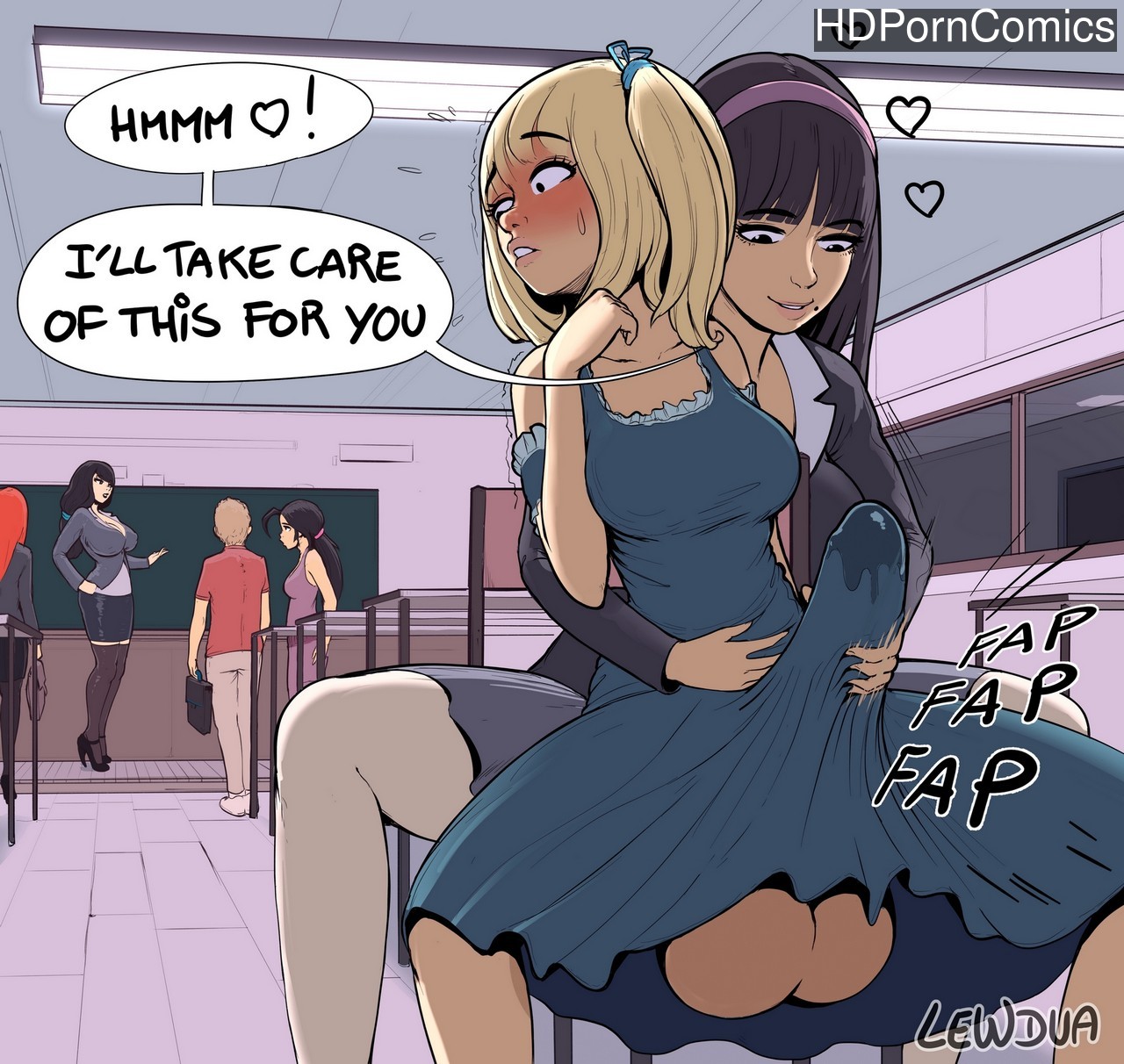 In Class - See Me After Class comic porn â€“ HD Porn Comics