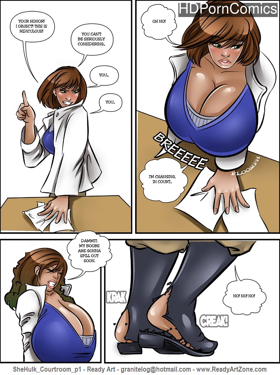 She hulk transformation porn comics
