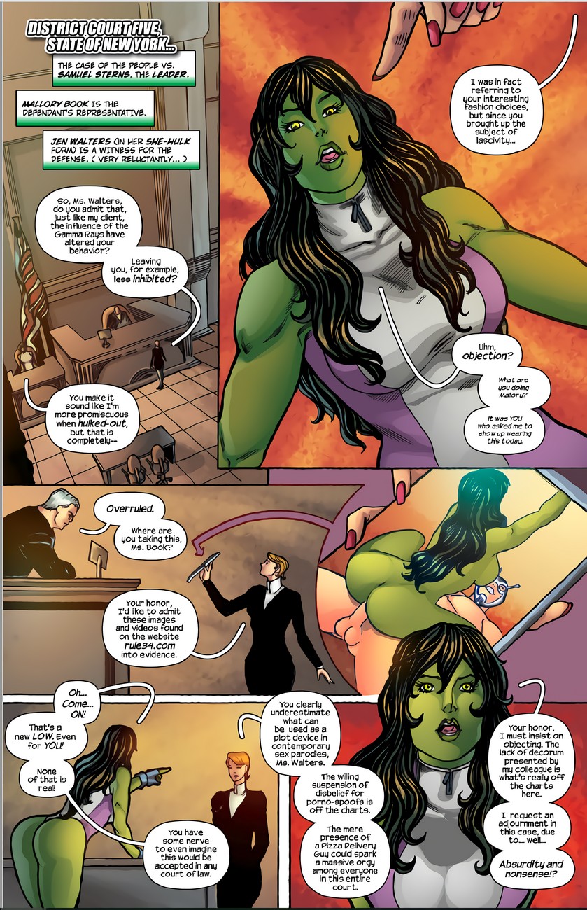 She-Hulk comic porn - HD Porn Comics