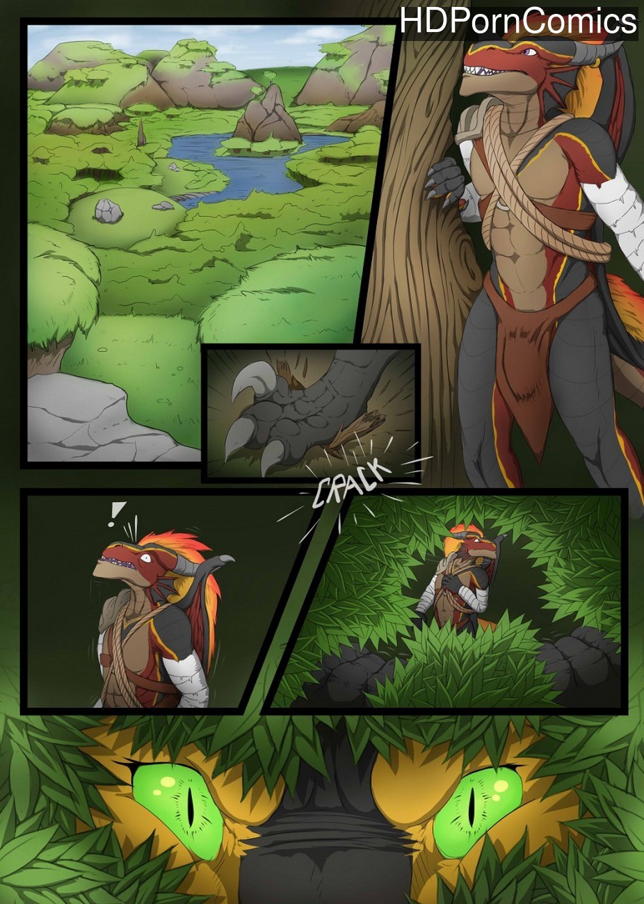 Forest Monster Porn Furry - Trapped In The Woods comic porn â€“ HD Porn Comics