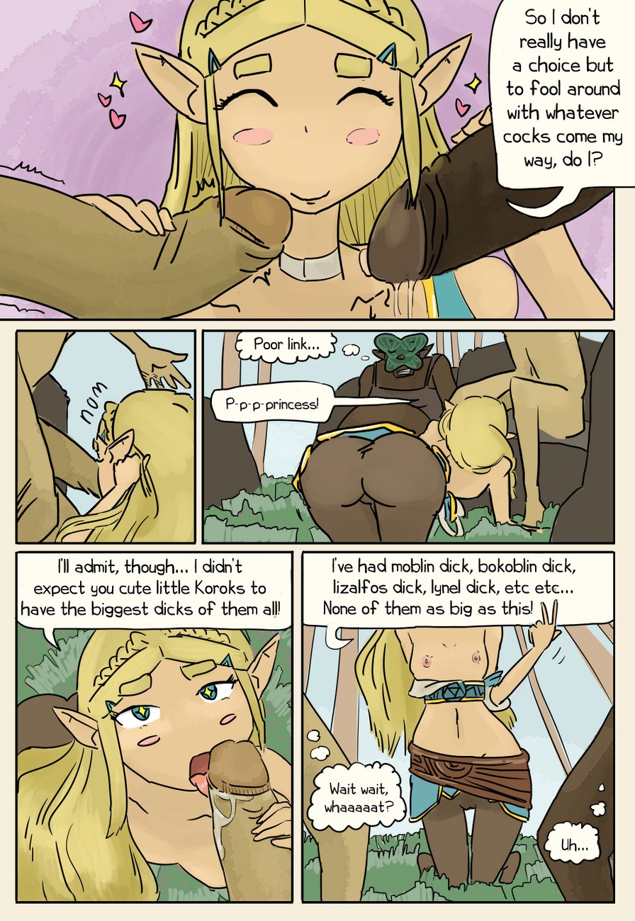Two Koroks Fuck Zelda comic porn | HD Porn Comics
