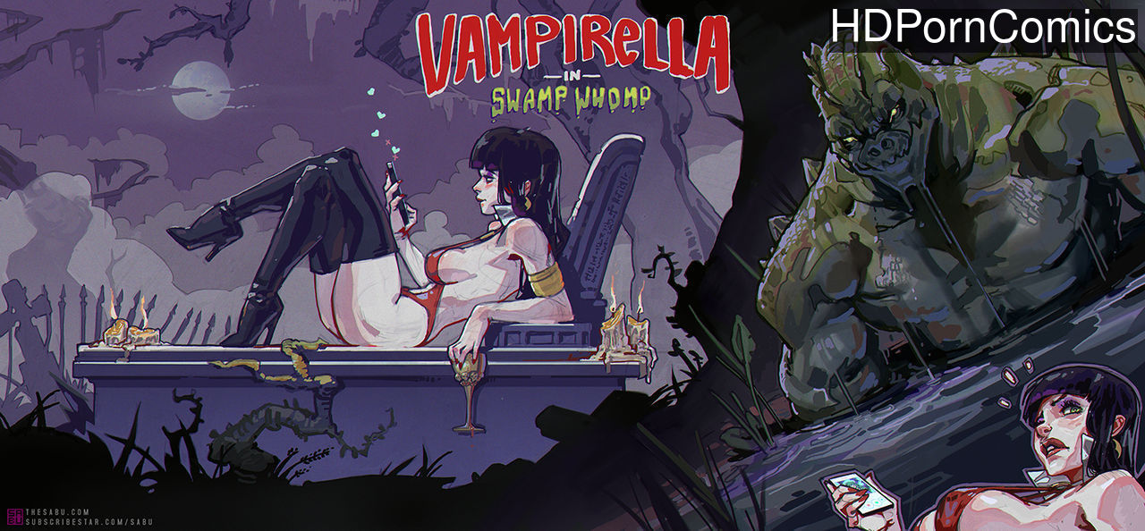 Vampirella Porn - Vampirella In Swamp Whomp comic porn - HD Porn Comics
